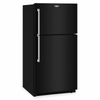 Maytag 33" 21 Cu. Ft. Wide Top Mount Refrigerator with Garage Mode - Black - MRTX5121TB | Réfrigérateur Maytag large de 21 pi3 et de 33 po à congélateur supérieur avec mode garage - noir - MRTX5121TB