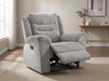Nick 35.5" Chenille Fabric Reclining Chair - Grey | Fauteuil inclinable Nick de 35,5 po en tissu de chenille - gris