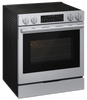Samsung 6.3 Cu. Ft. Smart Electric Slide In Range with Air Fry – Stainless Steel - NSE90H63SRAC | Cuisinière intelligente électrique encastrée Samsung de 6,3 pi3 avec friture à air - acier inoxydable - NSE90H63SRAC
