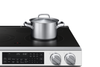 Samsung 6.3 Cu. Ft. Smart Electric Slide In Range with Air Fry Max - White - NSE90H63SWAC | Cuisinière intelligente électrique encastrée Samsung de 6,3 pi3 avec friture à air Air Fry Max - blanche - NSE90H63SWAC