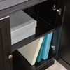 Oryn 35.28” 5-Shelf Bookcase with Storage – Estate Black | Bibliothèque Oryn de 35,28 po à 5 tablettes avec rangement - noir Estate