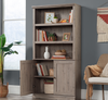 Oryn 35.28” 5-Shelf Bookcase with Storage – Laurel Oak | Bibliothèque Oryn de 35,28 po à 5 tablettes avec rangement - chêne Laurel