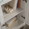 Oryn 35.28” 5-Shelf Bookcase with Storage – White Plank | Bibliothèque Oryn de 35,28 po à 5 tablettes avec rangement - planche blanche