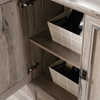 Palladia 29.37” Traditional Bookcase with Storage Cabinet – Split Oak | Bibliothèque traditionnelle Palladia de 29,37 po avec armoire de rangement - chêne fendu