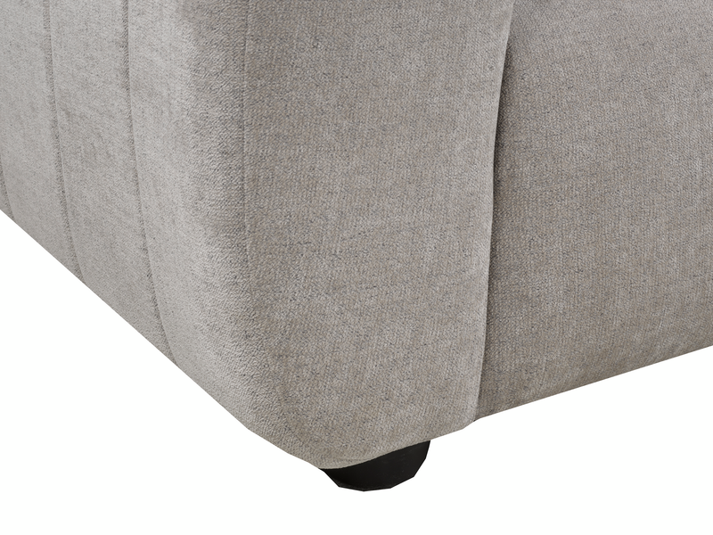 Made in Canada Pebble 45\" Fabric Chair - Grey