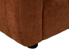 Made in Canada Pebble 70" Fabric Loveseat with Matching Accent Pillows - Orange | Causeuse Pebble de 70 po fabriquée au Canada en tissu avec coussins décoratifs assortis - orange