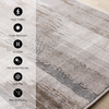 Peyton Weathered Taupe Area Rug – 5’3” x 7’7” | Carpette Peyton taupe vieilli - 5 pi 3 po x 7 pi 7 po