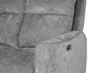 Primrose 71” Chenille Fabric Power Reclining Loveseat with Power Headrest – Slate | Causeuse à inclinaison électrique Primrose de 71 po en tissu de chenille avec appuie-tête électrique - ardoise