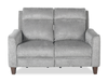 Primrose 71” Chenille Fabric Power Reclining Loveseat with Power Headrest – Slate | Causeuse à inclinaison électrique Primrose de 71 po en tissu de chenille avec appuie-tête électrique - ardoise