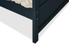 Quinn Bunk Bed with Built-in Staircase Dresser & Guard Rail for Kids, Blue - Twin/Twin | Lits superposés Quinn pour enfants avec commode escalier intégrée et garde-corps, bleus - simple et simple