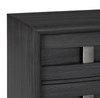 Rocco Bedside 2-Drawer Nightstand with Built-In Charging Port, 25"W x 26"H - Dark Grey | Table de nuit Rocco de 25 po (L) x 26 po (H) à 2 tiroirs avec port de recharge intégré - gris foncé