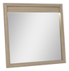 Rocco Bedroom Dresser Mirror - Light Brown  | Miroir de commode de chambre à coucher Rocco - brun clair