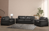 Rodeo 46” Top-Grain Genuine Leather Chair with Removable Cushions – Charcoal | Fauteuil Rodeo de 46 po en cuir véritable de qualité supérieure avec coussins amovibles - anthracite
