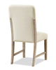 Sasha Dining Chair with Chenille Fabric - Taupe/Natural Oak Brown | Chaise de salle à manger Sasha en tissu de chenille - taupe et brun chêne naturel