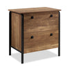 Scout 29.7” 2-Drawer Lateral Filing Cabinet – Etched Oak | Classeur latéral Scout de 29,7 po à 2 tiroirs - chêne gravé