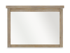 Sonoma 6pc Bedroom Set with Bed, Dresser, Mirror & Nightstand, Light Brown - King Size | Ensemble de chambre à coucher Sonoma 6 pièces avec lit, commode, miroir et table de nuit, brun clair - format très grand lit