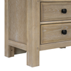 Sonoma Bedside 3-Drawer Nightstand, 28"W x 28"H - Light Brown | Table de nuit Sonoma de 28 po (L) x 28 po (H) à 3 tiroirs - brun clair