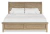 Sonoma 6pc Bedroom Set with Bed, Dresser, Mirror & Nightstand, Light Brown - King Size | Ensemble de chambre à coucher Sonoma 6 pièces avec lit, commode, miroir et table de nuit, brun clair - format très grand lit