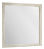 Soren Bedroom Dresser Mirror, Attachable, Wall Hanging - Bleached Oak | Miroir de commode de chambre à coucher Soren, à fixer au meuble ou à suspendre au mur - chêne blanchi