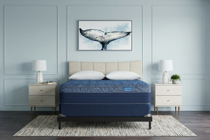 Springwall Sorrento Eurotop Firm Full Mattress Set