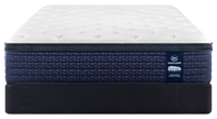 Serta Vanguard Stonebridge Eurotop Medium Full Mattress Set 