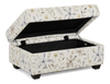Made in Canada Customizable Sofa Lab Trunk 39" Fabric Storage Ottoman – Dust Accent Fabric | Pouf de rangement personnalisable Trunk de Sofa Lab de 39 po fabriqué au Canada en tissu - tissu décoratif Dust