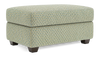 Made in Canada Customizable Sofa Lab Trunk 39" Fabric Storage Ottoman – Peacock Accent Fabric | Pouf de rangement personnalisable Trunk de Sofa Lab de 39 po fabriqué au Canada en tissu - tissu décoratif Peacock