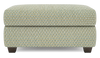 Made in Canada Customizable Sofa Lab Trunk 39" Fabric Storage Ottoman – Peacock Accent Fabric | Pouf de rangement personnalisable Trunk de Sofa Lab de 39 po fabriqué au Canada en tissu - tissu décoratif Peacock