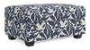 Made in Canada Customizable Sofa Lab Trunk 39" Fabric Storage Ottoman – Marine Accent Fabric | Pouf de rangement personnalisable Trunk de Sofa Lab de 39 po fabriqué au Canada en tissu - tissu décoratif Marine
