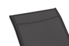 Tuscany Outdoor Patio Lounger with Adjustable Backrest - Metal, UV & Weather Resistant - Charcoal | Chaise longue Tuscany pour la terrasse à l’extérieur avec dossier réglable - métal, résistante aux rayons UV et aux intempéries - Anthracite