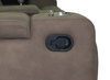 Venture 83.5” Faux Suede Reclining Sofa with Storage, Cupholders, and USB Port - Chocolate | Sofa inclinable Venture de 83,5 po en suédine avec rangement, porte-gobelets et port USB - chocolat