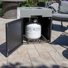 Vesta Fire Pit Table, 22"W, 37,000 BTU, Propane, Metal | Foyer-table à gaz propane Vesta de 22 po (L) et de 37 000 BTU en métal