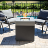 Vesta Fire Pit Table, 22"W, 37,000 BTU, Propane, Metal | Foyer-table à gaz propane Vesta de 22 po (L) et de 37 000 BTU en métal