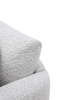 Waverly 68.11” Contemporary Fabric Loveseat with Removable Back Cushion – Linen | Causeuse contemporaine Waverly de 68,11 po en tissu avec coussin de dossier amovible - lin