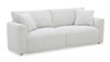 Waverly 90.94” Contemporary Fabric Sofa with Removable Back Cushion - Linen | Sofa contemporain Waverly de 90,94 po en tissu avec coussin de dossier amovible - lin