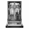 Whirlpool 18" 48 dBA Front Control with Triple Spray Arms Dishwasher - Stainless Steel - WDFS5118SS | Lave-vaisselle Whirlpool de 18 po et de 48 dBA avec commandes à l’avant et bras gicleurs triples - acier inoxydable - WDFS5118SS