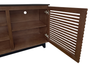 Wilder 68" Traditional TV Stand with Storage and Cable Management for TVs up to 78" – Dark Brown | Meuble pour téléviseur traditionnel Wilder de 68 po avec rangement et système de gestion des câbles pour téléviseurs jusqu’à 78 po - brun foncé