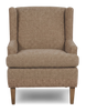 Made in Canada Sofa Lab Customizable Wingback 30" Fabric Accent Chair – Chenille Praline | Fauteuil d’appoint à oreilles personnalisable de Sofa Lab de 30 po fabriqué au Canada en tissu - Chenille Praline