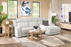 Shaquille O’Neal Home Legacy 3-Piece Right-Facing Power Reclining Sectional with Shaq-o-pedic Comfort - Grey  | Sofa sectionnel de droite à inclinaison électrique Legacy de Shaquille O’Neal Home 3 pièces avec confort Shaq-o-pedic - gris