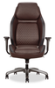Shaquille O’Neal Home Zephyrus 30.25” High Back Executive Office Chair with AIR Lumbar Support - Brown | Fauteuil président Zephyrus de Shaquille O’Neal Home de 35,25 po à dossier haut avec soutien lombaire AIR - brun