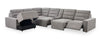Shaquille O’Neal Home Prestige 7-Piece Left-Facing Sectional with Power Reclining and Power Sliding – Grey | Sofa sectionnel de gache Prestige de Shaquille O’Neal Home 7 pièces avec inclinaison et coulissement électrique - gris