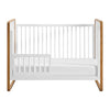 Presley Convertible Crib/Toddler Bed Pkg – White | Ensemble de lit de bébé convertible en lit de bambin Presley - blanc