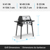 Broil King Porta-Chef 320 Portable 21,000-BTU Propane Gas BBQ - 952654 Grill | Broil King Porta-Chef 320 Portable 21 000 BTU Barbecue a gaz propane - 952654