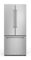 Gordon Ramsay Collection by Thor Kitchen 30\" 17.5 Cu. Ft. Counter-Depth French-Door Refrigerator - RF3017FFD99