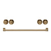 Thor Kitchen Handle and Knob Set for 30” Range in Bronze - CKA-RI30-BRZ 