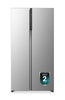 Hisense 36” 19.2 Cu. Ft. Silver Side-by-Side Refrigerator with Recessed Handle – Stainless Steel - RS19C2ASD | Réfrigérateur Hisense de 19,2 pi3 et de 36 po à compartiments juxtaposés avec poignée encastrée - acier inoxydable - RS19C2ASD