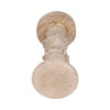 Wooden 11" Antique Candle Holder|Bougeoir antique de 11 po en bois