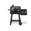 Broil King Regal Charcoal Offset 400 Charcoal Grill and Offset Smoker in Black | Broil King Regal Charbon Offset 400 Grill charbon et fumoir decale en noir