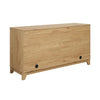 Manhattan Comfort Sheridan 59.05” Modern Cane Sideboard with Adjustable Shelves - Natural|Desserte moderne Sheridan de Manhattan Comfort de 59,05 po avec roseau et tablettes réglables - naturelle