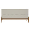 Manhattan Comfort Mid-Century Modern Gales 63.32” Sideboard with Solid Wood Legs - Greige|Desserte Gales de Manhattan Comfort de 63,32 po de style moderne du milieu du 20e siècle avec pattes en bois massif - greige